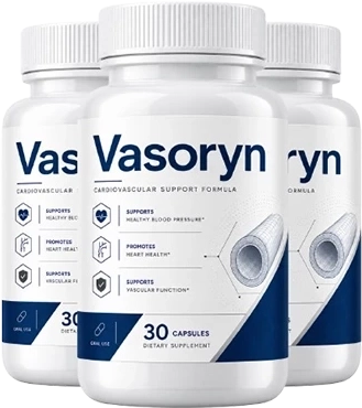 Vasoryn cardiovascular support capsule bottle